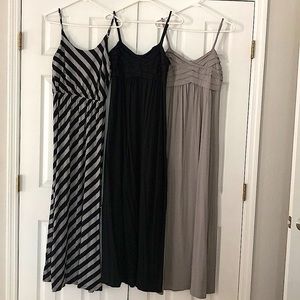 3 Maxi Dresses
